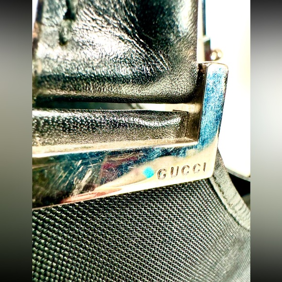 GUCCI Vintage Black Jackie O Style Shoulder Bag - Picture 11 of 14